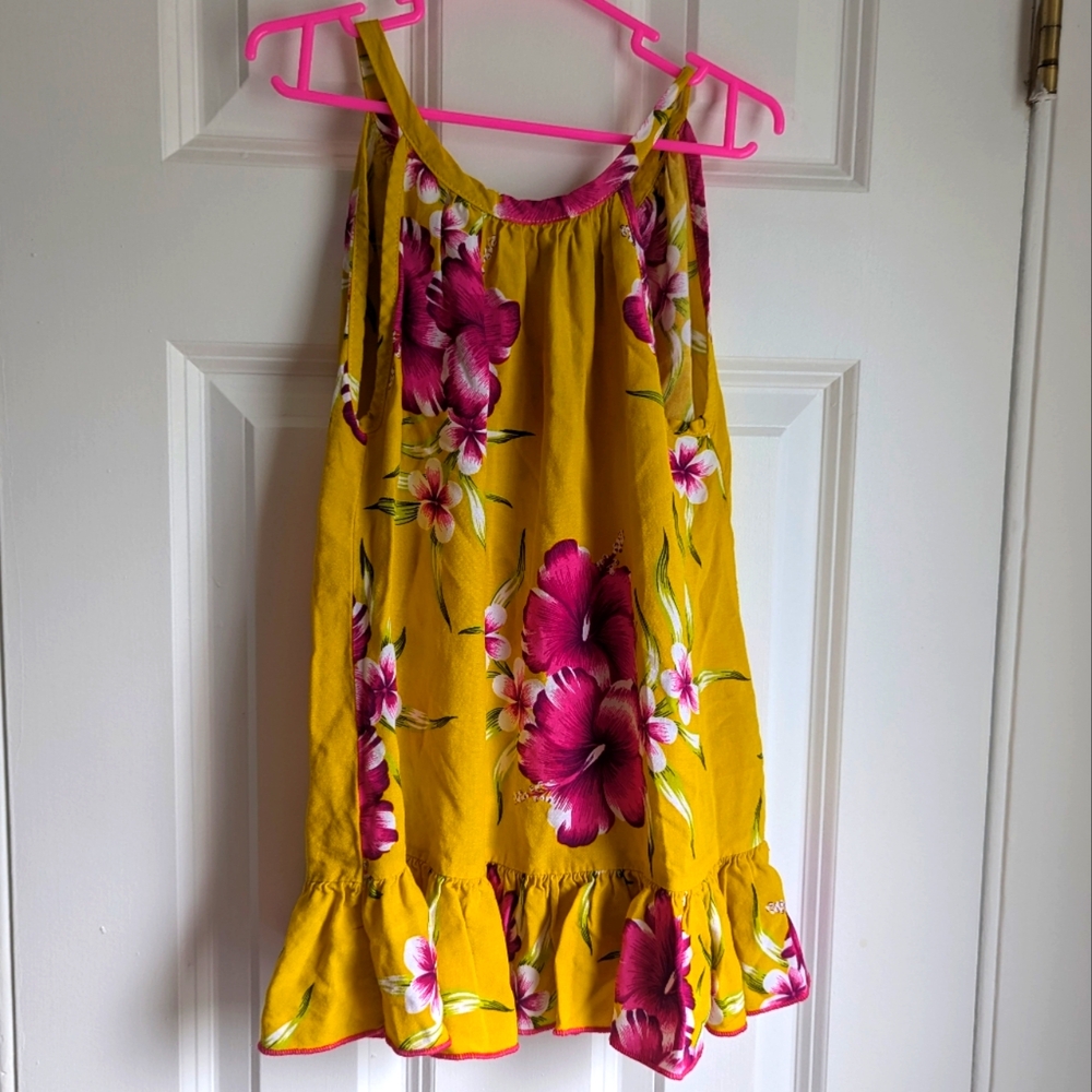 Aloha Fashion Girls Size 4 Hawaiian Dress